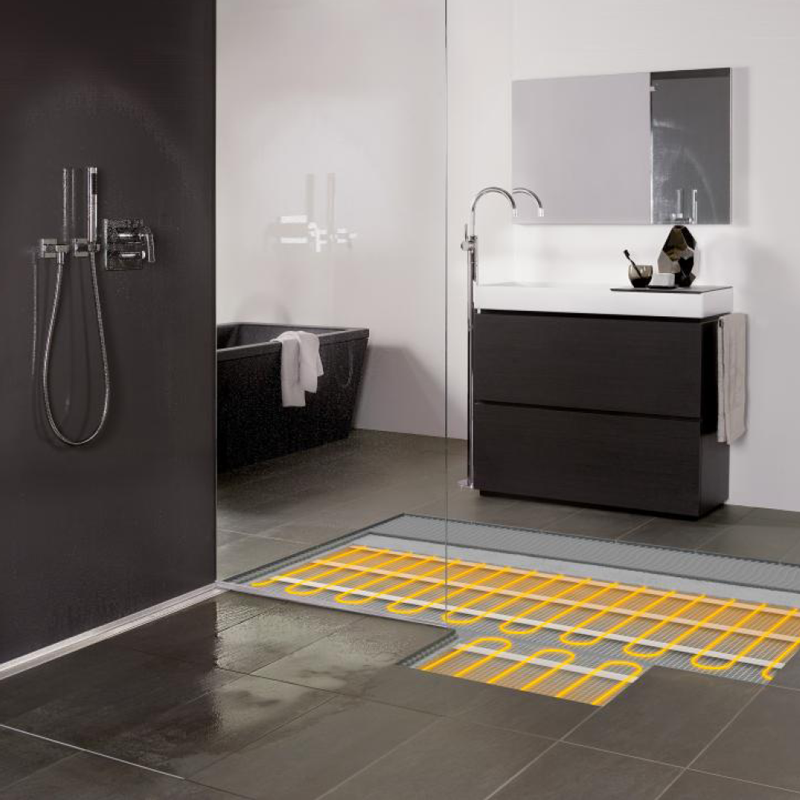 Elo Top Plus Fußbodenheizung im Badezimmer