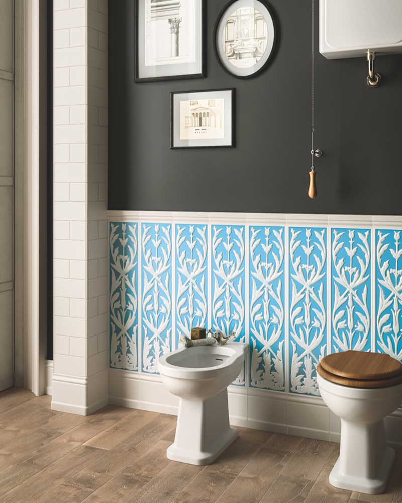 Grazia Jugendstil Fliesen im Badezimmer